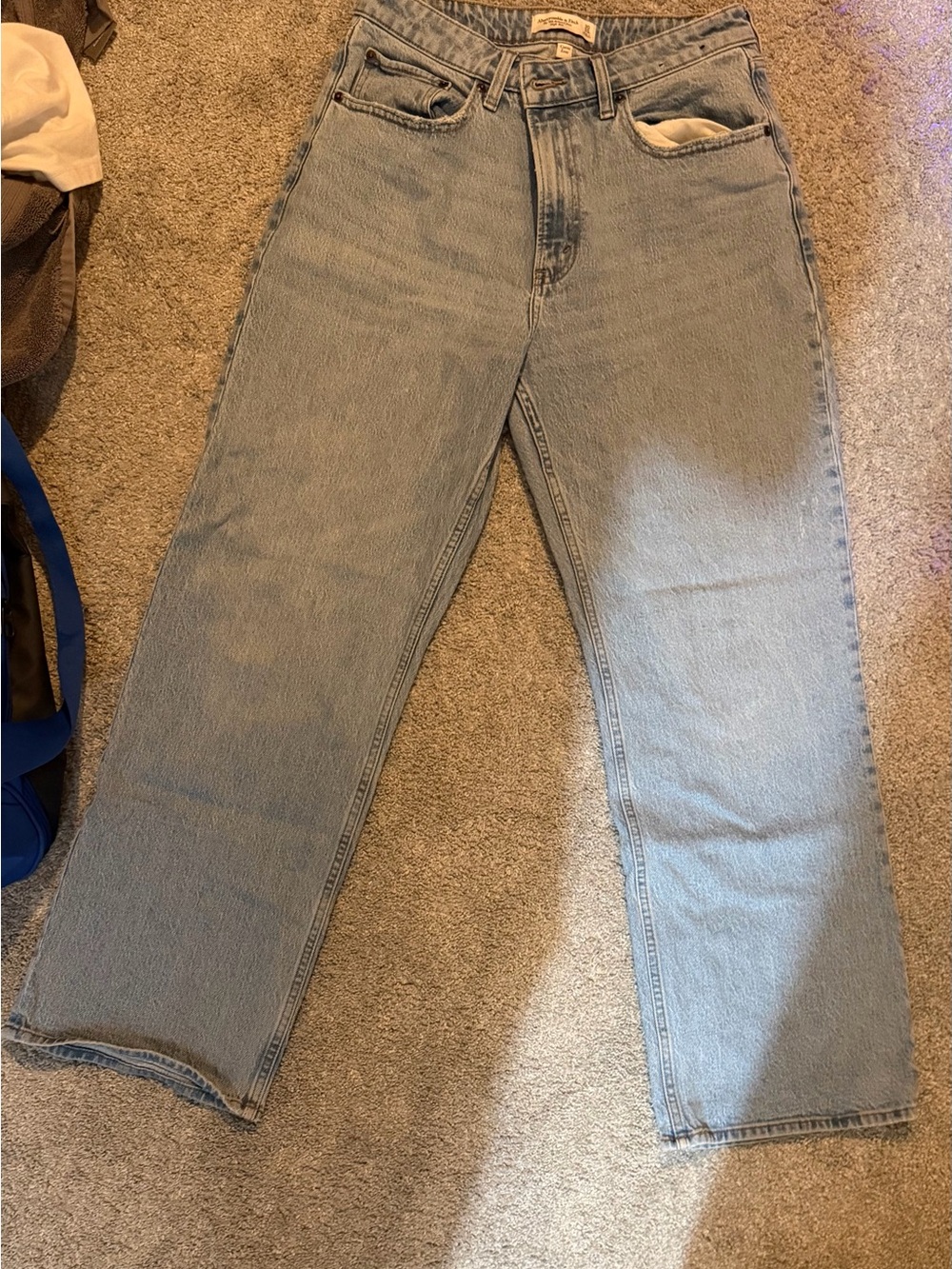 Abercrombie & Fitch Curve Love 90s Relaxed Jeans